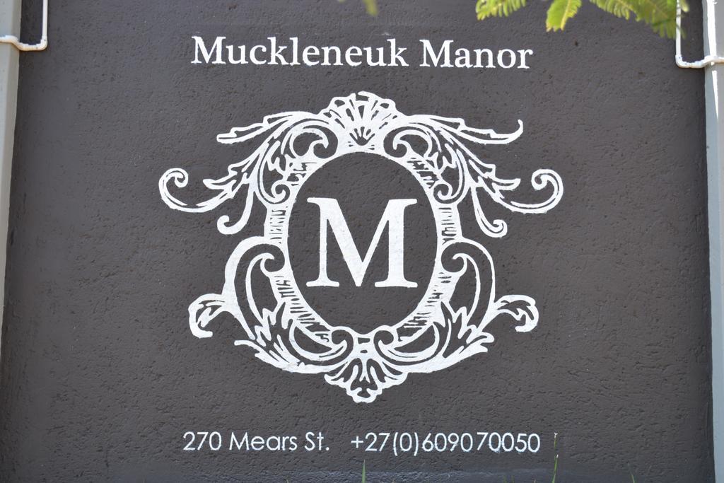 Muckleneuk Manor Hotel Pretoria-Noord Kültér fotó
